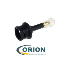 Переходник ODT (mini Toslink) 3.5mm штекер - ODT (Toslink) гнездо пластик
