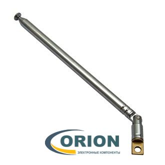 Антенна телескопическая AST-5 D=6mm S6 130-500mm