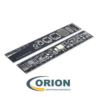 Линейка радиолюбителя PCB 15 см