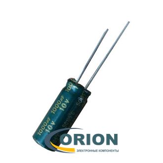 Конденсатор   1000uf  10V TEAPO (+105С) SC 8х15 компьютерные (5000ч)
