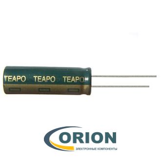 Конденсатор   3300uf   6.3V TEAPO (+105C) SC 10x25 компьютерные (5000ч)
