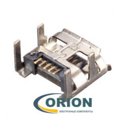 USB micro Розетка на плату 5pin SMT
