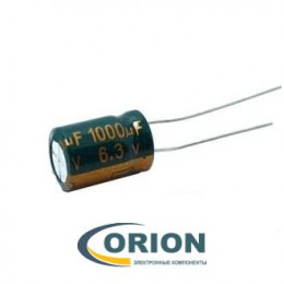 Конденсатор   1000uf   6.3V TEAPO (+105С) SC 8х14 компьютерные (5000ч)