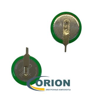 Батарейка CR2032/1VC4 3V для вертикальной установки 2pin