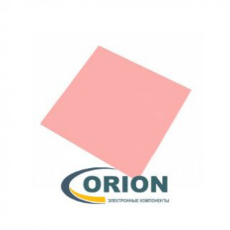 Теплопроводящая прокладка диэлектрическая  30x30x1.0mm 1.5wmk PINK