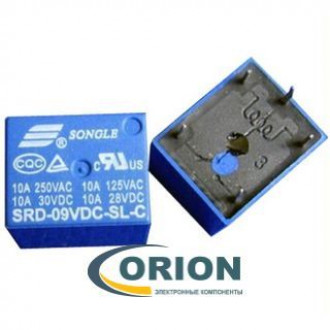 Реле SRD (T73)  9VDC-SL-C 9VDC 10A 1C