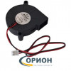 Вентилятор турбинный  50х50х15mm DC 24V 0.16А DF5015FAN с гибким отводом 280мм 2 pin