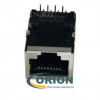 Розетка TJ2-8P8C на плату тип 2 RJ-45 с экраном