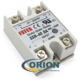 Реле Реле твердотельное SSR-40DA 3-32VDC 1C FOTEK