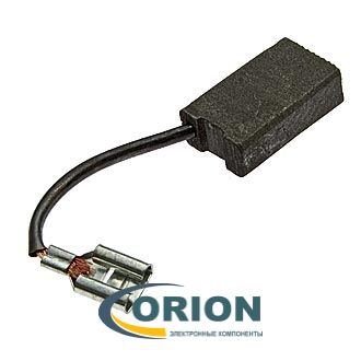 Щетки графитовые 6.3x12.5x20 wire для Интерскол ПЦ-400/УШМ-230МА (комплект 2шт)