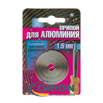 Припой для пайки алюминия цинковый Прв 1.5мм 13гр Векта