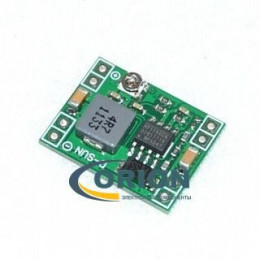 Регулируемый импульсный понижающий стабилизатор напряжения 0.8-20V 3А на MP1584