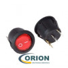 Переключатель, выключатель IRS-101-9C = KCD1-101N ON-OFF 250V 6A 3 pin (красный)