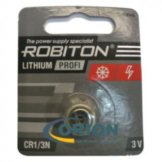 Батарейка CR1/3N/CR11180 3V 170mAh Robiton 11.6х10.8мм