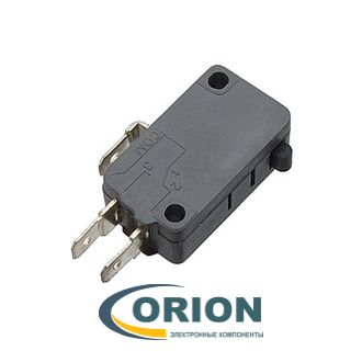Микропереключатель KW7-0 (MSW-01) ON-(ON) 250V 16A кнопочный