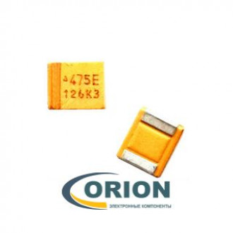 Конденсатор B case (3528)   4.7uf 25V (Mark: 475E)