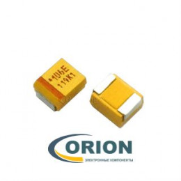 Конденсатор B case (3528)  10uf 25V (Mark: 106E)