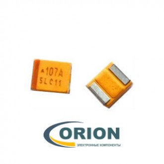 Конденсатор B case (3528) 100uf 6.3V (Mark: 100-6L)