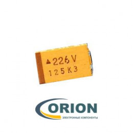 Конденсатор D case (7343)   22uf 16V (Mark: 226C)