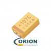 Конденсатор D case (7343) 100uf 16V (Mark: 107C)