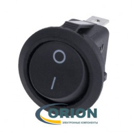 Переключатель, выключатель RS-101-8C ON-OFF 250V 6.5A 2 pin (черный)