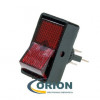 Переключатель, выключатель ASW-11D ON-OFF 12V 20A (красный)