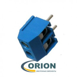 Клеммник винтовой 2 контакта RG301-5.0-02P (XY301V-A-2P 5mm )