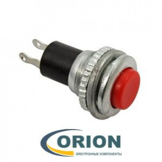 Кнопка DS-316 OFF-(ON) 250V 1A красная