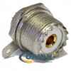 Гнездо UHF-7512 (UHF-BJ1) на корпус, гайка, под пайку