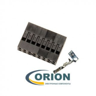 BLD-16 Гнездо на кабель 2x8 с контактами, шаг 2.54мм (DS1071 - 2x8)