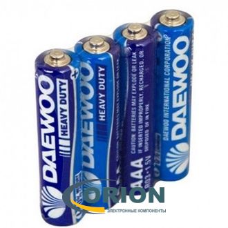 Батарейка R03/ААА/286 1.5V DAEWOO