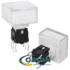 Кнопка TS5-6TG-11S LED зеленая 12VDC без фиксации, с подсветкой