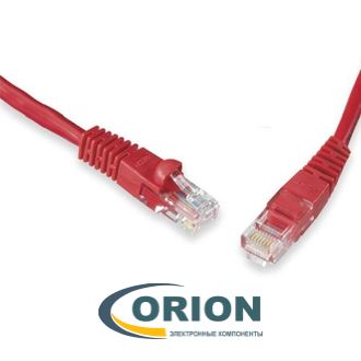 Шнур UTP 4 пары 5E-категории RJ-45  0.5м Telecom