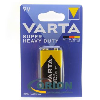 Батарейка 6F22/крона 9V VARTA 48.5х26.5х17.5