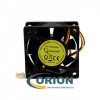 Вентилятор  60х60х25mm DC 12V 0.12A (скольжения) GEMBIRD D6025SM-3 с гибким отводом 300мм 3 pin