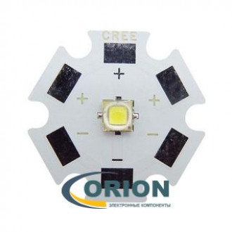 Светодиод на плате 20мм Cree Xlamp XP-G2 5W белый холодный (472Lm)