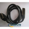 Шнур SCART штекер - SCART штекер Gold OD10мм 1м Premier