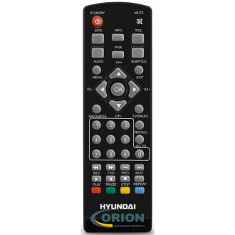 Пульт Hyundai H-DVB01T2 DVB-T2