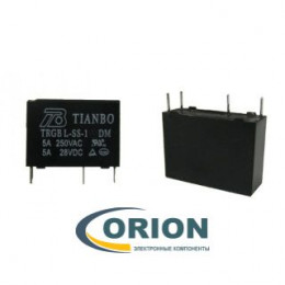 Реле TRGB L-SS-1 05DM  5VDC 5A 1C TIANBO