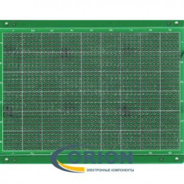 Макетная плата односторонняя 120х82мм шаг 2.54мм (bot)