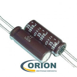 Конденсатор   1800uf  35V NIPPON (+105C) KZH 12.5х35 компьютерные (5000ч)