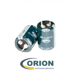 Конденсатор    330uf 200V SAMWHA (+85С) HJ 22x25 mini жесткие выводы