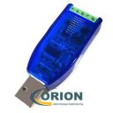 ���������� ������� USB A ������ - RS-232/485 5pin ������ E810-RS-U01 (CH340T)