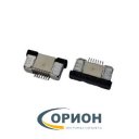  FFC/FPC ZIF-07 ������ 7 �������� ������� 0.5��, ������ �����������, ������ �������, SMD/SMT