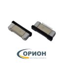  FFC/FPC ZIF-12 ������ 12 �������� ������� 0.5��, ������ �����������, ������ �������, SMD/SMT