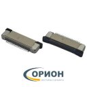  FFC/FPC ZIF-20 ������ 20 �������� ������� 0.5��, ������ �����������, ������ �������, SMD/SMT